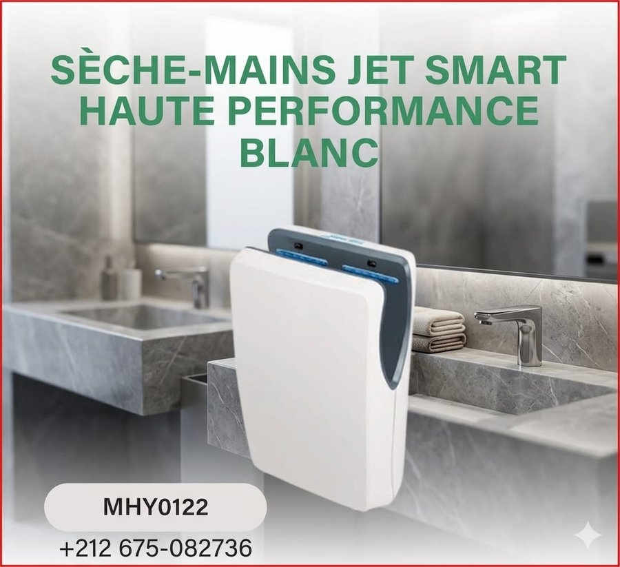 Sèche-mains Jet Smart haute performance (réf MHY0122)