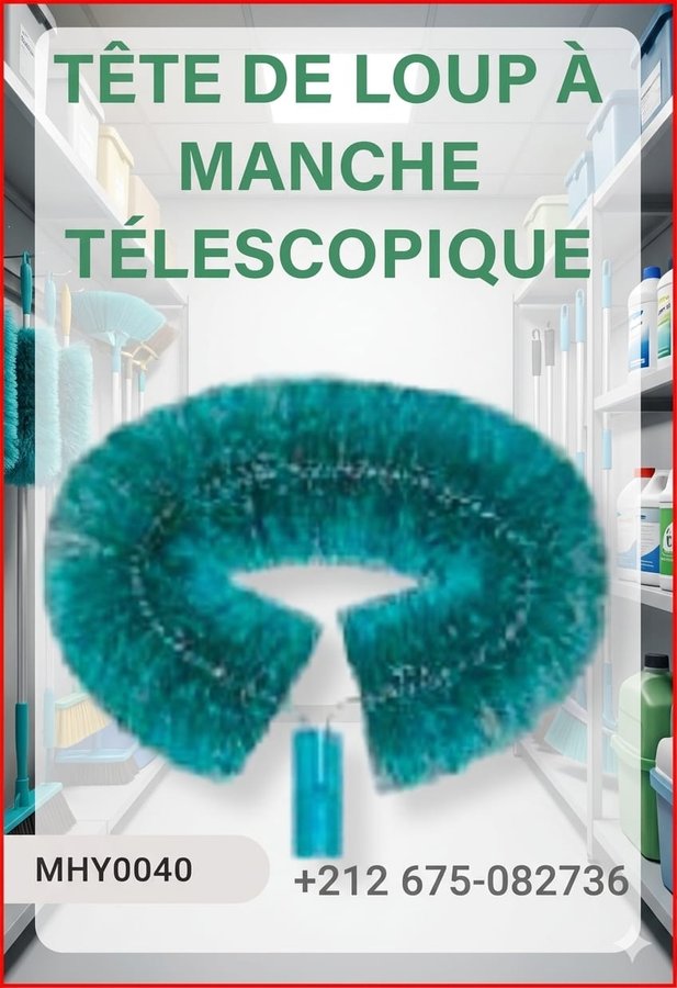 Tête de loup à manche télescopique (réf MHY0040)